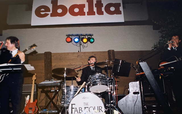 1999 findet das 25-jährige Firmenjubiläum der ebalta Kunststoff GmbH in der Reichstadthalle in Rothenburg ob der Tauber statt