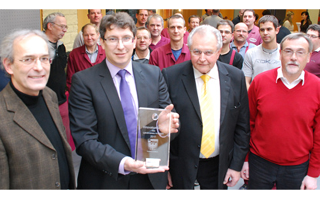 Im Jahr 2011 gewinnt ebalta den Innovationspreis
